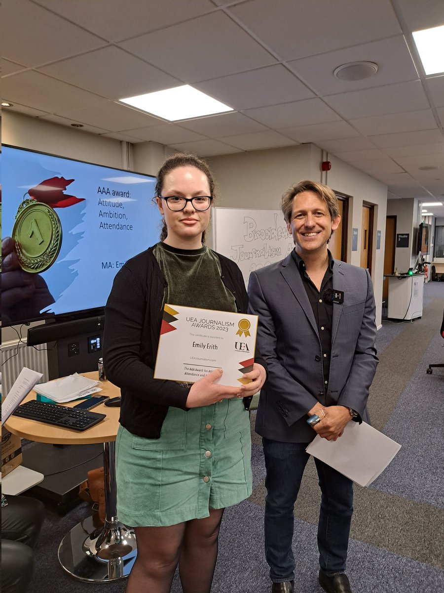 UEA Journalism tweet media