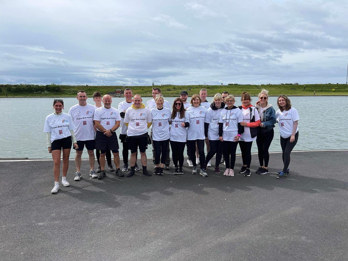 Dragon Boat Race 2023 tomorrow! Swipe for last years team photo! 📷📷
For more info on the charity we are raising money for please visit the link below: bfwh.nhs.uk/blue.../events… 📷📷
To make a donation please visit the link below: justgiving.com/fund.../evolut…