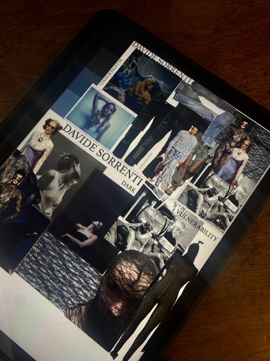 FASHIONATUOC's tweet photo. Second year Louise Morgan’s Mini Collection 👉🏼
 
Louise was Inspired by 90s fashion and the vulnerability of Davide Sorrenti’s work 
Made using remnant fabric and repurposed clothing

#fashionatchester #minicollection #davidesorrenti #90sfashion #mychesterstory https://t.co/97LEpGdKGH