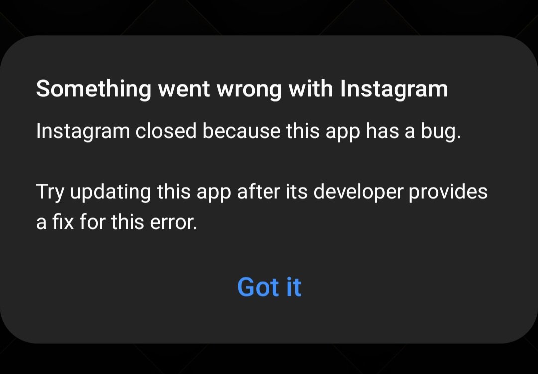 dynes_bratinela's tweet photo. #instagram ? #instagramdown ? #InstagramBug https://t.co/WRwqccMhRe