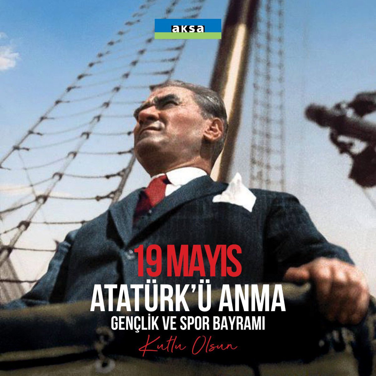 1919 yılında Samsun’da başlayan kurtuluş mücadelemizin temsili ve Ulu Önder Mustafa Kemal Atatürk'ün gençlere armağanı 19 Mayıs Atatürk'ü Anma, Gençlik ve Spor Bayramımız kutlu olsun. #19Mayıs