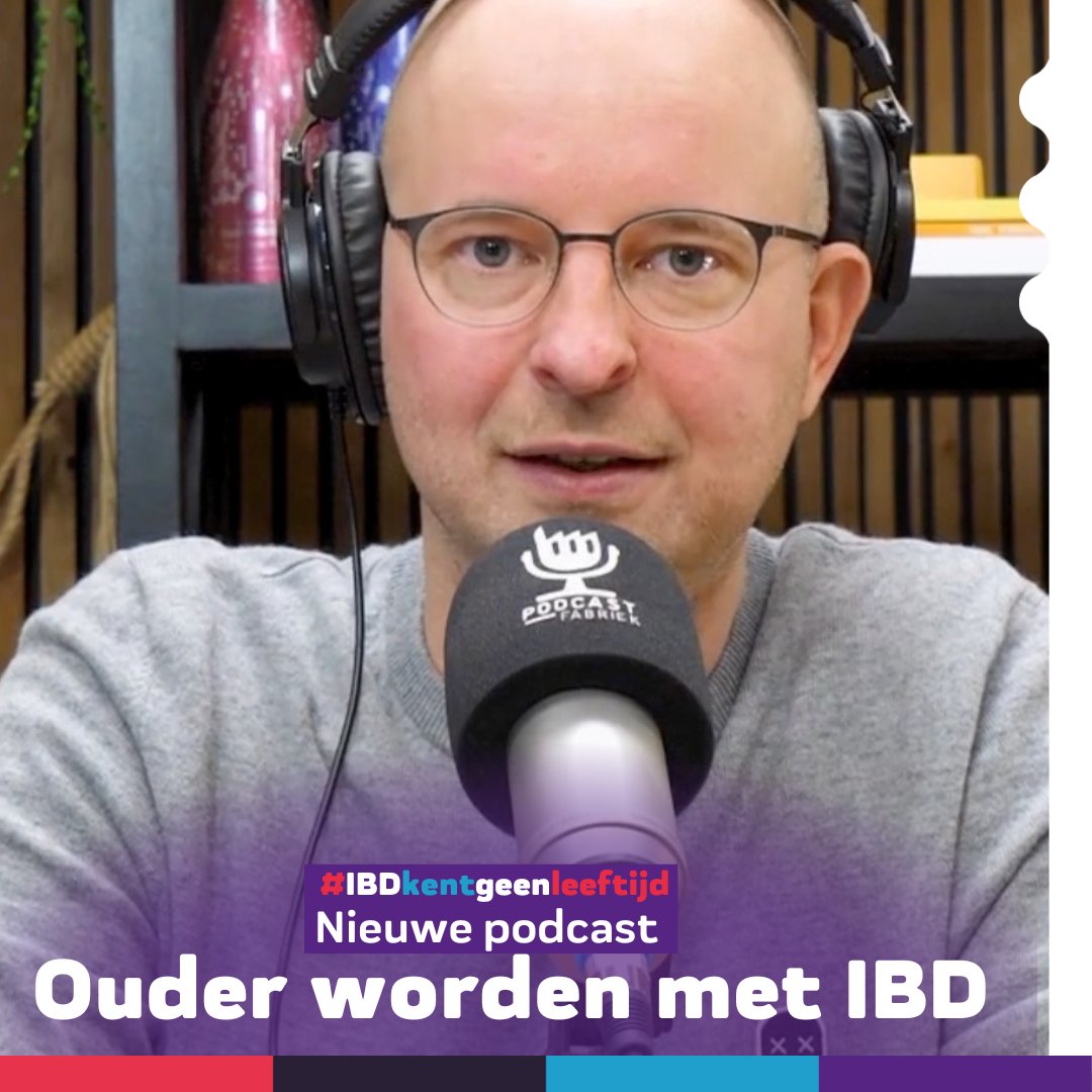 Beluister via een van de podcastkanalen of bekijk de video van de podcast via Vimeo: vimeo.com/823641542?shar…

#worldIBDday #IBDhasnoage #IBDkentgeenleeftijd  #WIBD2023 #wereldIBDdag #ziektevanCrohn #colitis