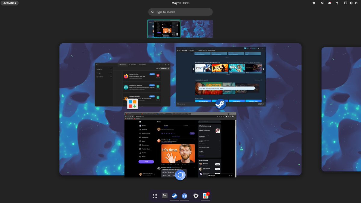 Decidutrix's tweet image. switched over to Manjaro

#manjaro #Linux #suckitwindows #windowssucks #linuxgaming