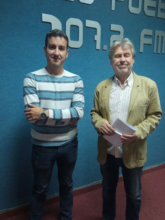 RadioPuebla's tweet photo. Hablamos con Ismael Pinel ( alcalde ) y Sergio Medina ( teniente de  alcalde ) #InformaciónMunicipal  #LaPueblaDeMontalbán 19/05/23 https://t.co/RbbPFDyLtT https://t.co/qHeOeRbljh