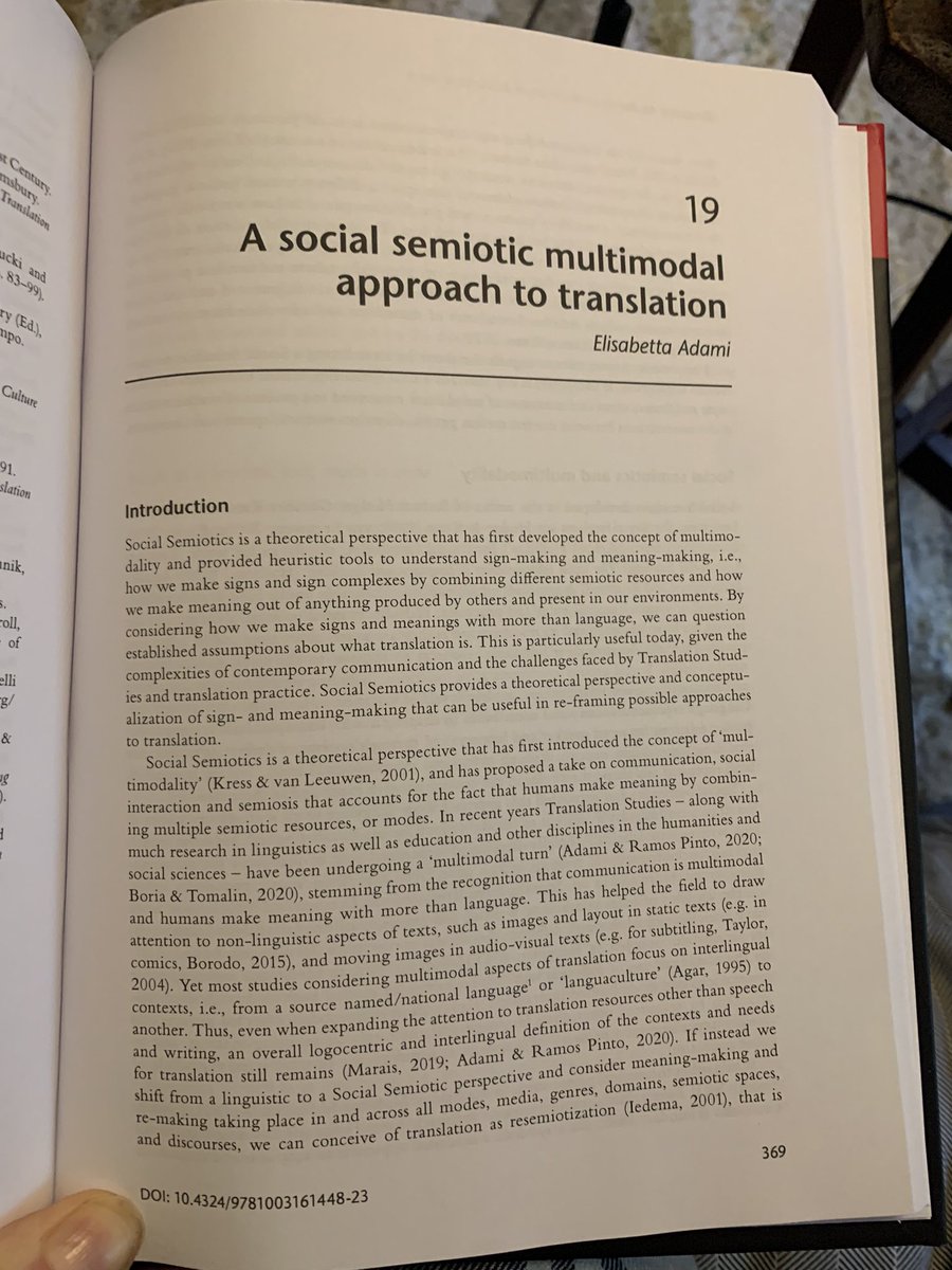 lisadami's tweet photo. In spite of me reading for work mostly on screen these days, the excitement of holding the printed stuff in my hand is still unique. So here’s a chapter from me :-) with many thanks and congrats to the editors of this fantastic Handbook!

https://t.co/K8gp99FuaP https://t.co/ggpFZZV2xJ