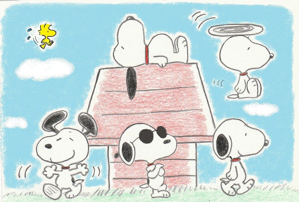 #スヌーピー #Snoopy #イラスト #fanart