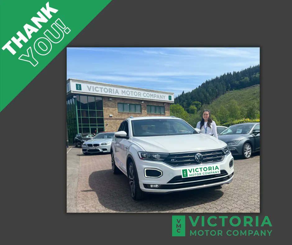 Yesterday was the perfect day for Elyse to take delivery of her stunning new Volkswagen T-Roc R Line 🌞 
#UsedCars #NewCarDay #VW #VMC
buff.ly/2ls79uf