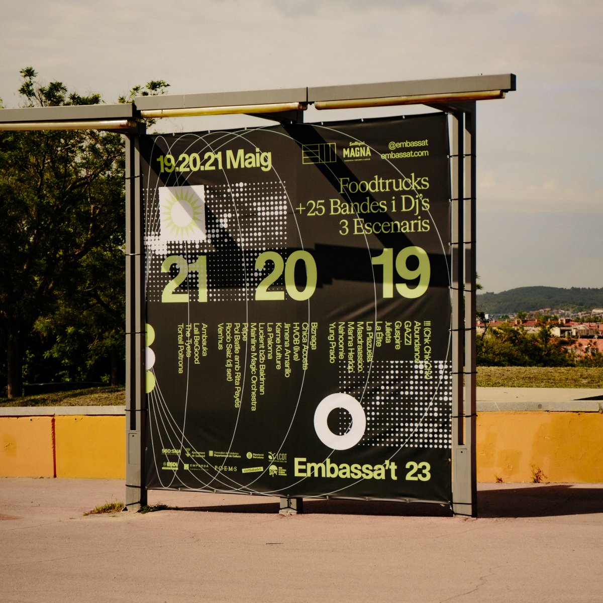 embassat's tweet photo. ✨ TOT PREPARAT PER VIURE L'EMBASSA'T 2023!
✊ Us esperem avui 19, demà 20 i diumenge 21 de maig per viure el festival!
#Embassat #Embassat15 #Embassat2023 https://t.co/UGcC4miOQh