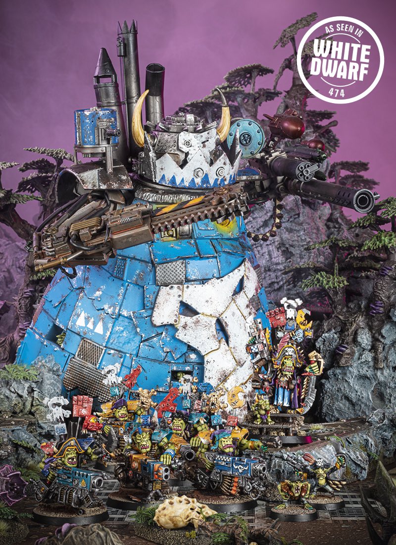 Warbringer11's tweet photo. @TheLilMek #stompawalk here is my beast. I love the stompa.
@krakendoomcool has a cool one too. https://t.co/RH1MPt7BDP