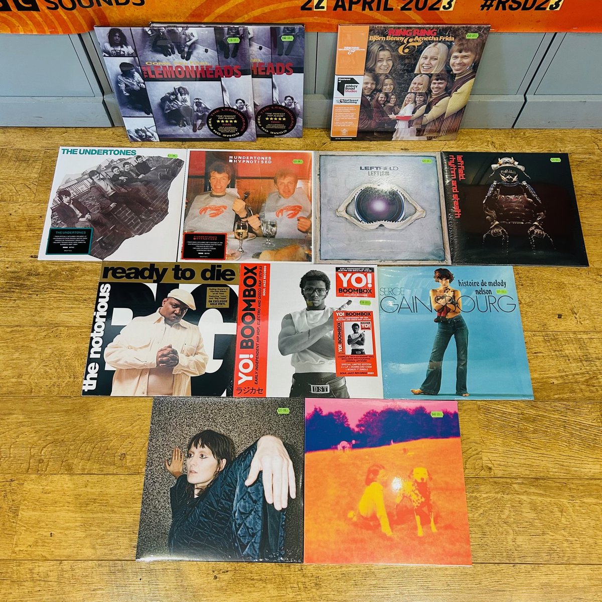 Reissues from @ABBA, @TheLemonheads, @THE_EELS, @Leftfield, @TheUndertones_, Cate Le Bon and a new @SoulJazzRecords Boombox compilation. #WaxUpdate