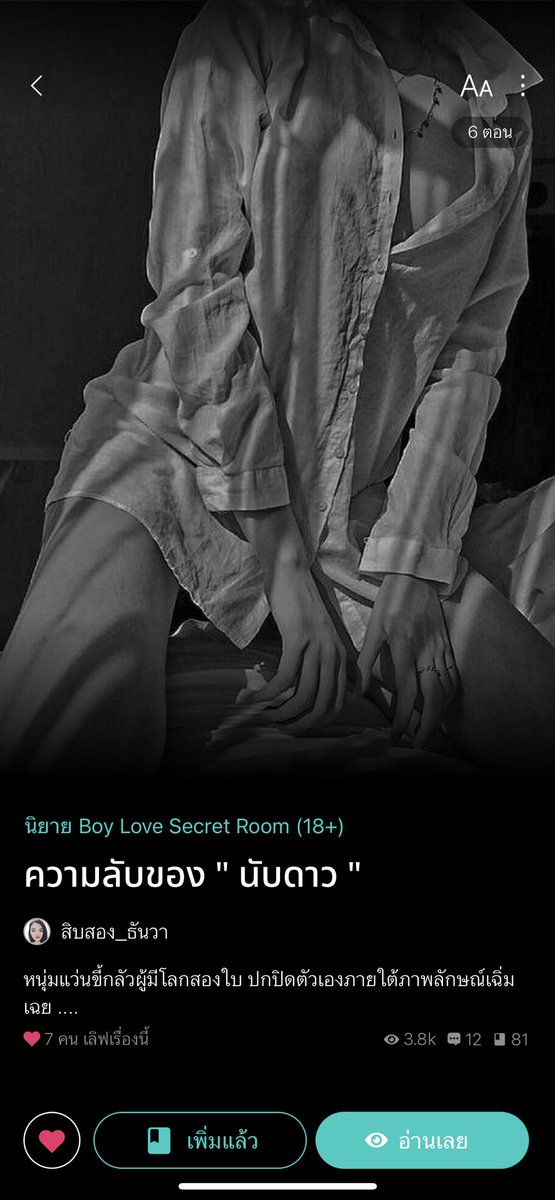 somsomreview's tweet photo. แปะนิยายน่าตาม ลงคลังวันนี้สู #แนะนํานิยายวาย https://t.co/95WvdNHLqP