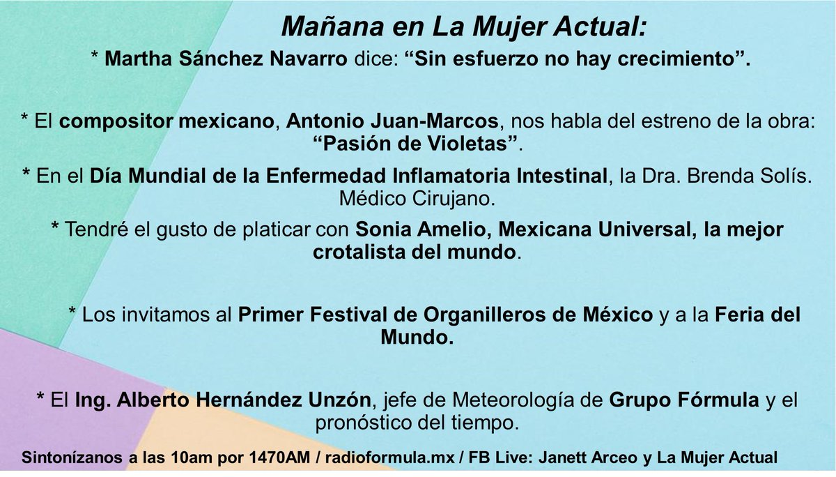 lamujeractual's tweet photo. ¡Te esperamos! @marthasn_ @antoniocomposer #SoniaAmelio @ChaacTlaloc @Museo_Autonomia @ach_CDMX https://t.co/Rt2I1JRAoV