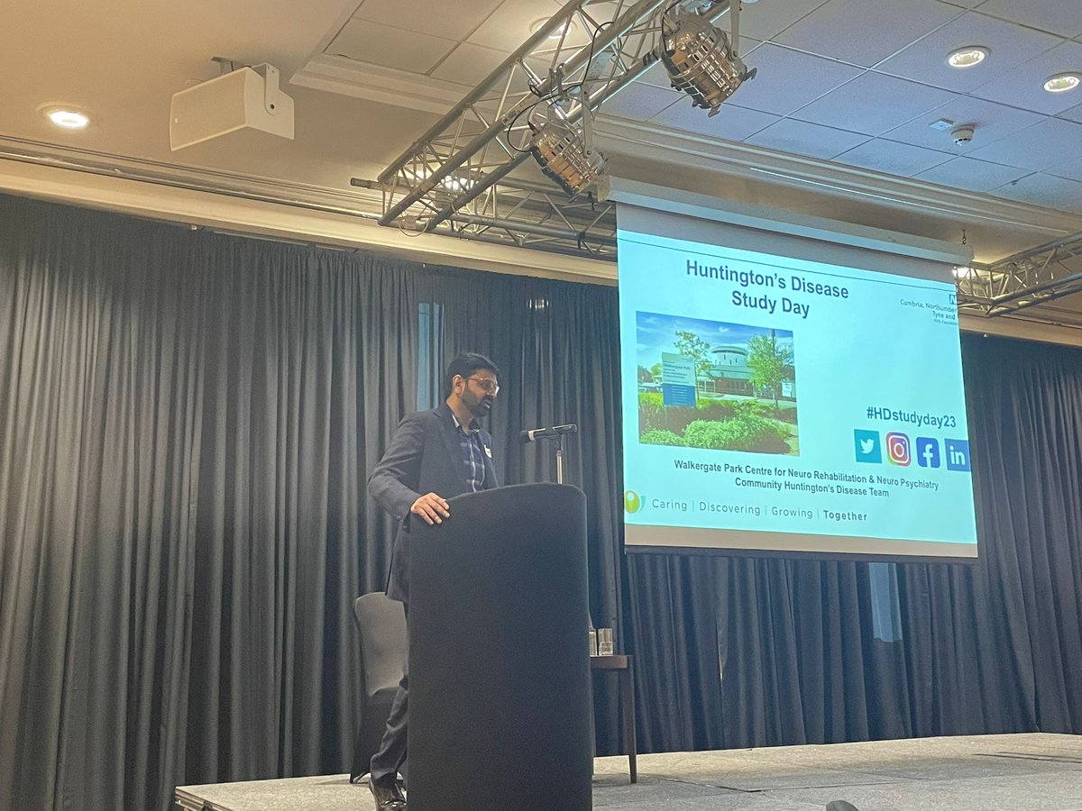 Presentation at Regional Huntington's Study Day 2023..
