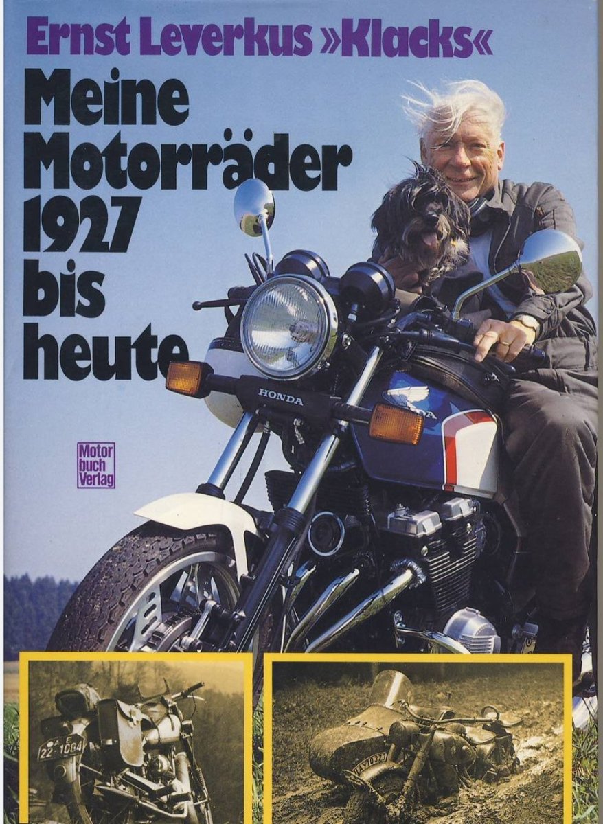 DerEgica's tweet image. Moin Deutschland.
#OTD +25 Ernst Leverkus.
Das „Elefantentreffen“ im Bayrischen Wald im Winter geht auf ihn zurück. Nannte BMW-Motorräder der Modellreihe R „Gummikuh“ und ist möglicherweise der Erfinder des Tankrucksacks. „Das ist doch ein Klacks.“
#Redewendung