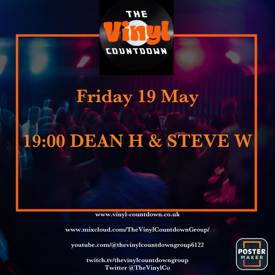 DebbieFallis's tweet image. Live at 7pm @DeanHockridge and Steve #vinyl #vinyldj