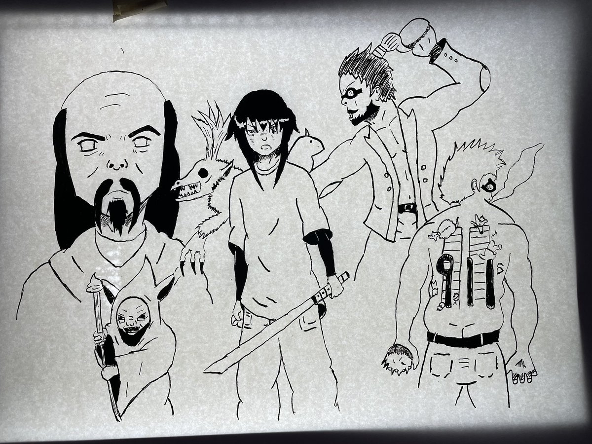 Burn_knuckle69's tweet photo. Haven’t drawn anything in a hot minute, but I had to bust out some Fishtank shit. #fishtanklive #fishtankdotlive https://t.co/sdFUiez50C