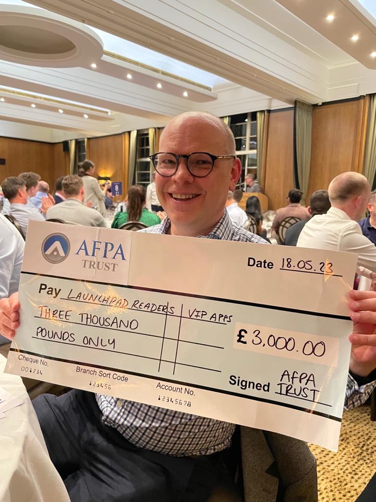 #AFPATrustBigQuiz Well done team!! 👏 2nd place and £3,000 for our nominated charity, Launchpad