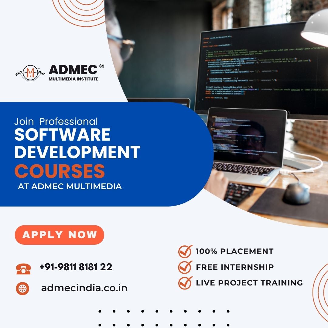 admecinstitute's tweet image. Join our software development courses in Delhi and make your career as software developer with the programming languages courses offered.

Check courses: bit.ly/3MHxTEc

#softwaredevelopment #softwaredevelopmentcourses #programminglanguagescourses
#python #Java #coding