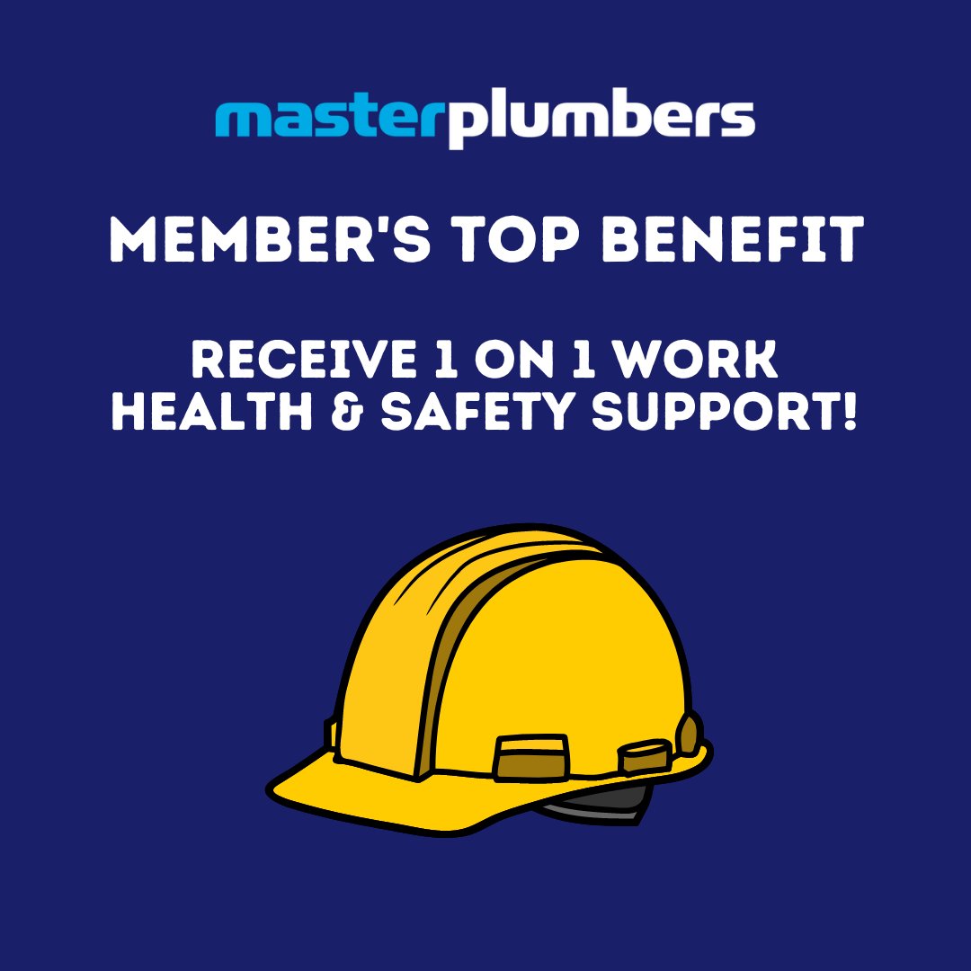 Keep your workplace safe and compliant with expert guidance from Master Plumbers. 

As a member, you'll have access to exclusive 1 on 1 Health &amp; Safety support, ensuring that you're always meeting the latest requirements.