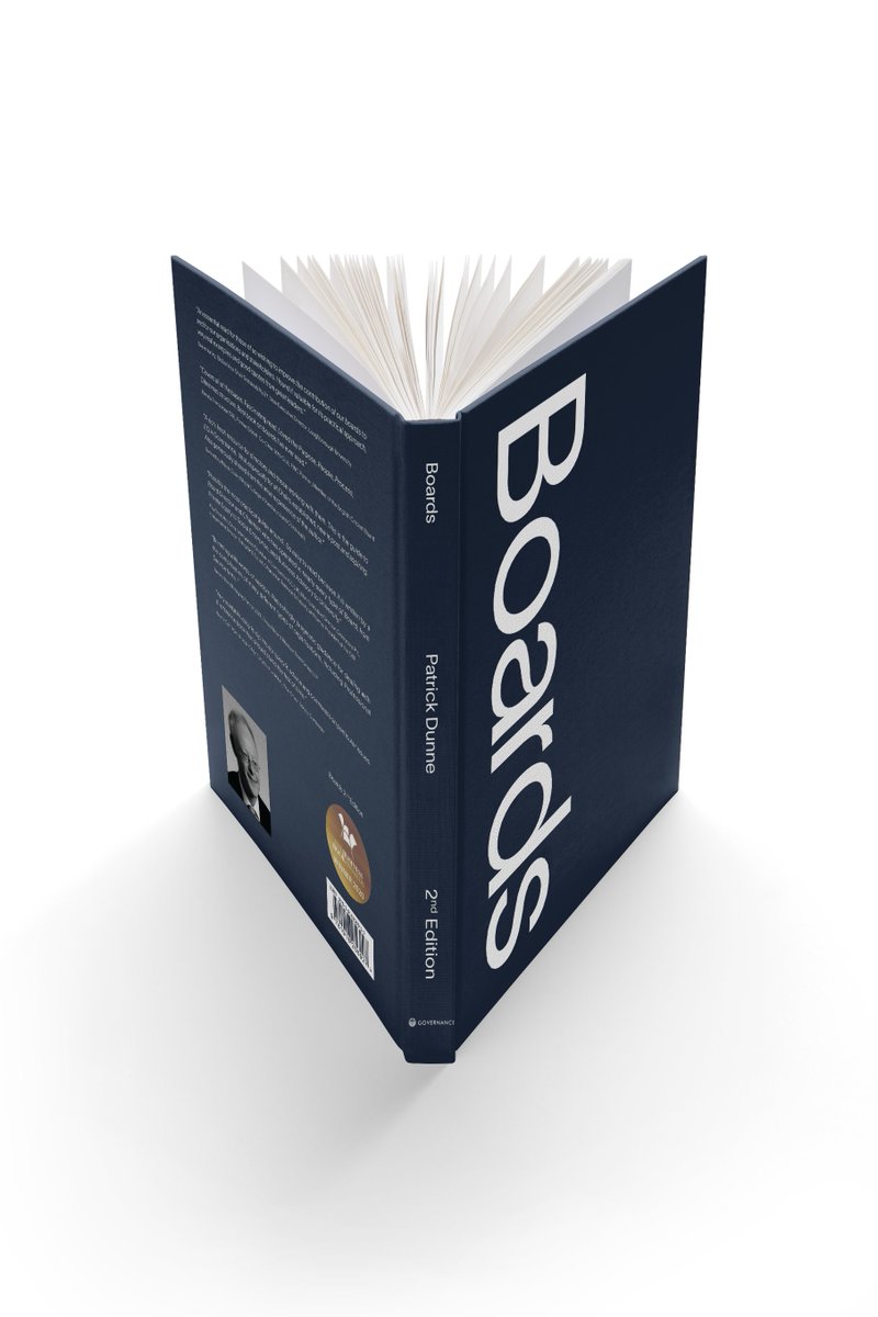 Governance (@_governance) on Twitter photo Enjoyed the article? Now read the book!
2nd edition of award-winning <a href="/Boardsbook/">Boards - Patrick Dunne</a> by @patrickedunne published by <a href="/_governance/">Governance</a> provides a practical, realistic, thought-provoking & valuable guide to life as a board member.
Order a hard copy/e-book here now: governance.co.uk/books/ Enjoyed the article? Now read the book!
2nd edition of award-winning <a href="/Boardsbook/">Boards - Patrick Dunne</a> by @patrickedunne published by <a href="/_governance/">Governance</a> provides a practical, realistic, thought-provoking & valuable guide to life as a board member.
Order a hard copy/e-book here now: governance.co.uk/books/