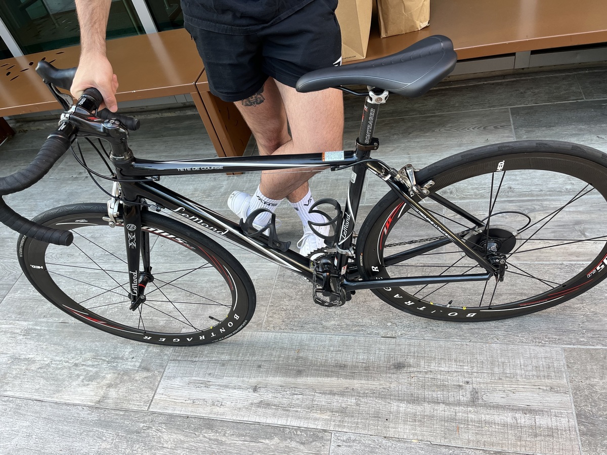 STOLEN - Black LeMond Tete De Course in North Park bikeindex.org/bikes/1523069