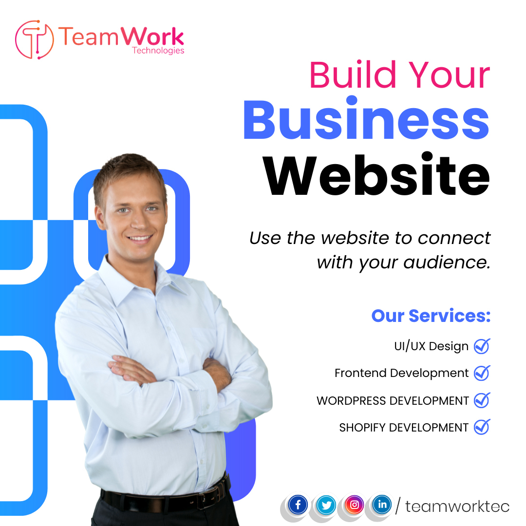 teamworktec's tweet image. Are you a business owner in need of a professional website? At #Teamworktec our experienced team is ready to assist you in building a stunning and functional #website that aligns with your #business goals. Get in touch with us now!
teamworktec.com
#digitalmarketing