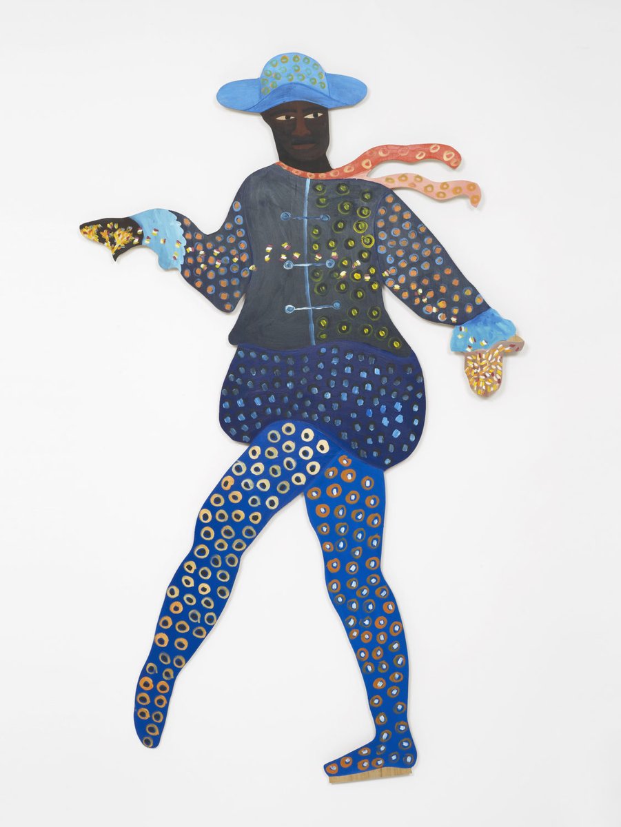 womensart1's tweet photo. 'The Dancing Master' from, Zanzibar born, UK artist Lubaina Himid's series "Naming The Money." (2004-) #WomensArt https://t.co/72q3n8bgHI