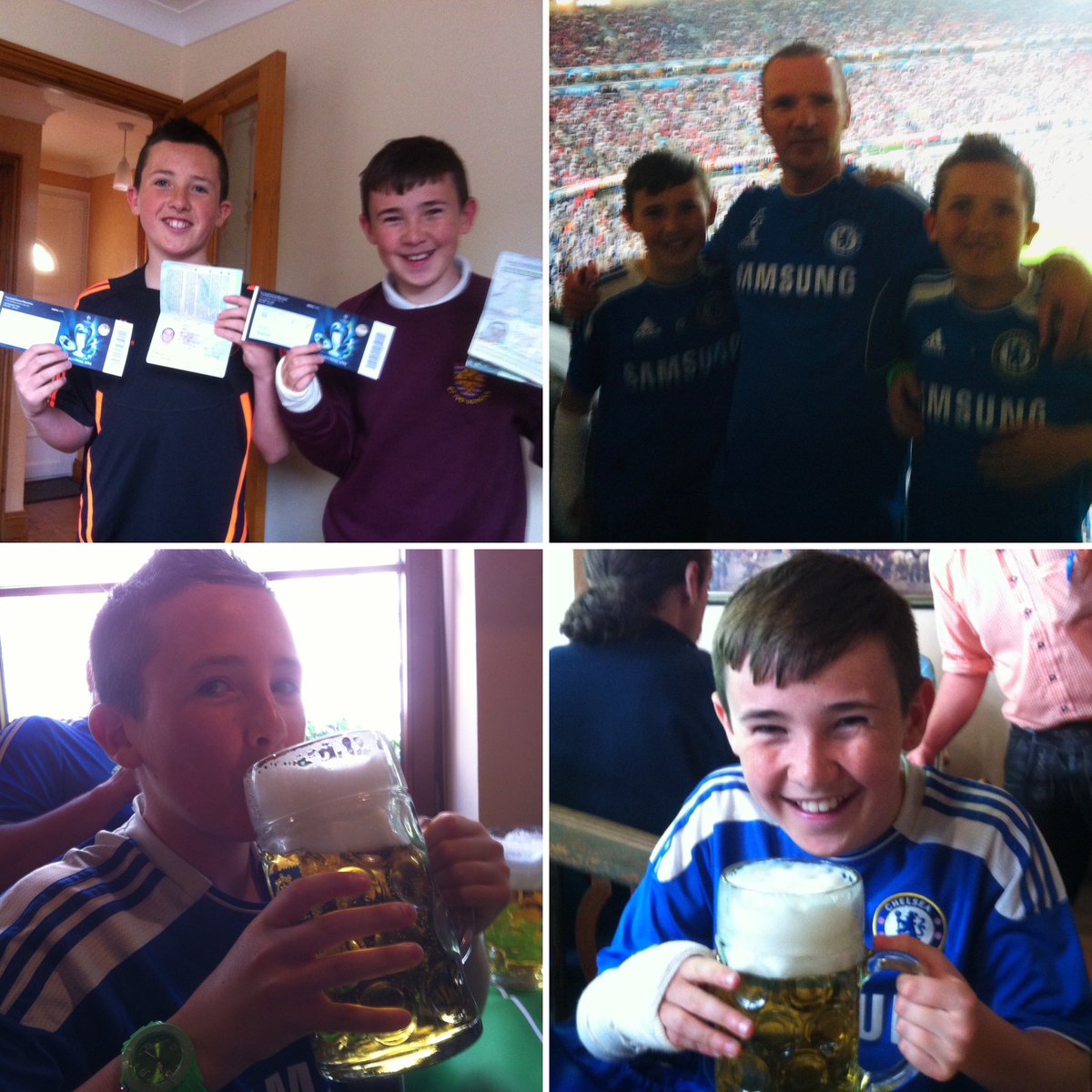 GreigSar1's tweet photo. 19.05.12 Happy Munich Day London’s first London’s only #theircity #theirstadium #theirend #CFC #Chelsea https://t.co/XXZO5lwXKs