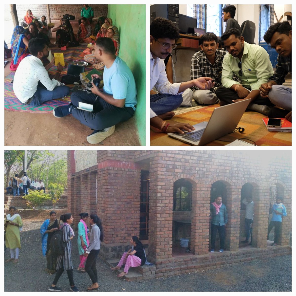 jigneshmistry98's tweet photo. Discussions with #grassroots #fieldworkers to understand #photojournalism #visualmethodologies is helping me in understanding #vision
@samajpragatisahayog #neemkheda village #MadhyaPradesh #ruraldevelopment #sustainable https://t.co/tBlI3nN6ET