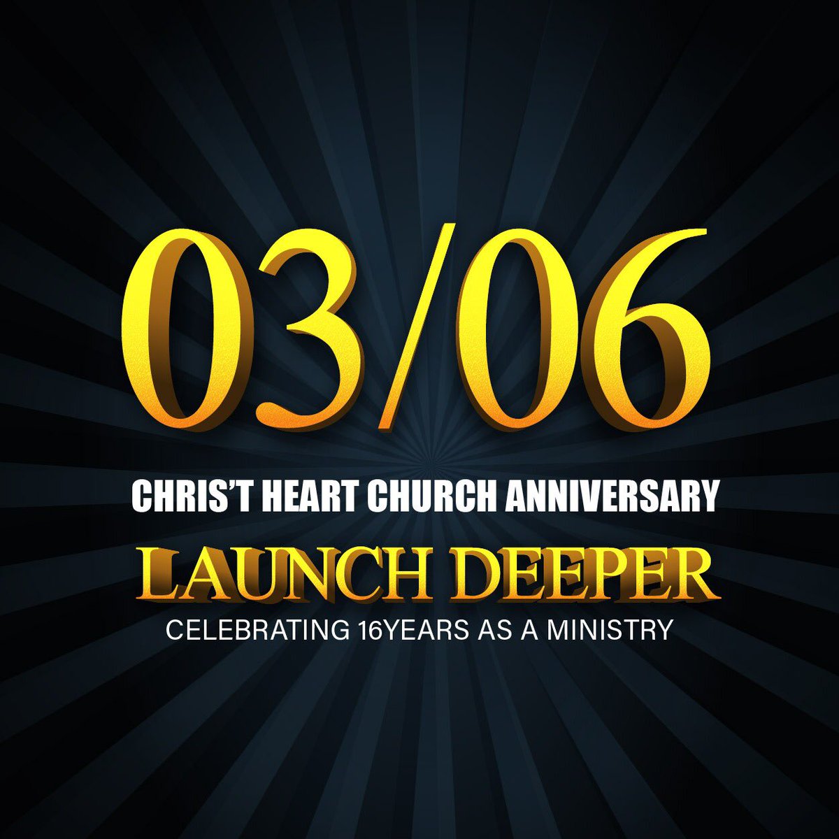 ChristsHeartMin's tweet photo. Join us as we celebrate 16 years of God's faithfulness as a ministry on June 3rd, 8 a.m at Christ’s Heart Mukono Lower Kawuga under the theme LAUNCH DEEPER taken from Luke 5:4.
#CHCAnniversary #16YearsOfGodsFaithfulness #LaunchDeeper https://t.co/eV34jNNEc4