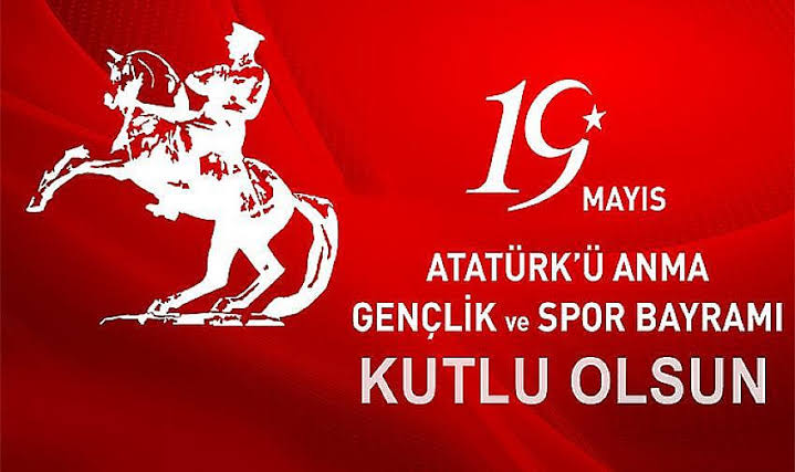 Ey Türk gençliği! Birinci vazifen Türk istiklal ve cumhuriyetini ilelebet korumak ve müdafaa etmektir. Muhtaç olduğun kudret damarlarındaki asil kanda mevcuttur.
MUSTAFA KEMAL ATATÜRK 
#19MayısGenclikveSporBayramı 
#19MayisAtaturkuAnmaGenclikVeSporBayrami 
#19MAYIS1919