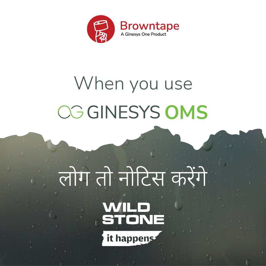 Ginesys's tweet photo. Browntape - A Ginesys One OMS helps integrate with all marketplaces and webstores and manages inventory and orders in one place.
Wildstone, Kolkata is one among our many happy customers.
#OMS #webstores #inventory #Retail #Integration #GinesysOne https://t.co/6ev2V5tU2b