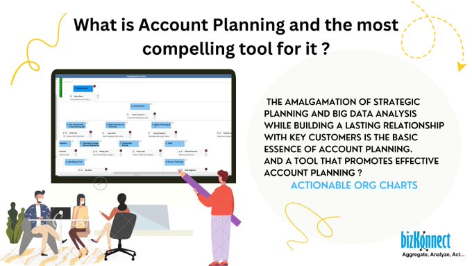 KonnectBiz's tweet photo. Know Why an Actionable Org Chart is the Most Compelling Tool For Effective Account Planning? Explore more by reading this blog- https://t.co/TROQR5Tsxy… https://t.co/EwCQ3hL4hb #ActionableOrgChart #orgchart #SalesIntelligence #emailcampaign #accountbasedmarketing #ABM #B2B https://t.co/kLiZRErczY