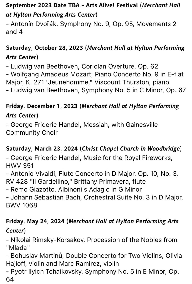 Old Bridge Chamber Orchestra tweet media