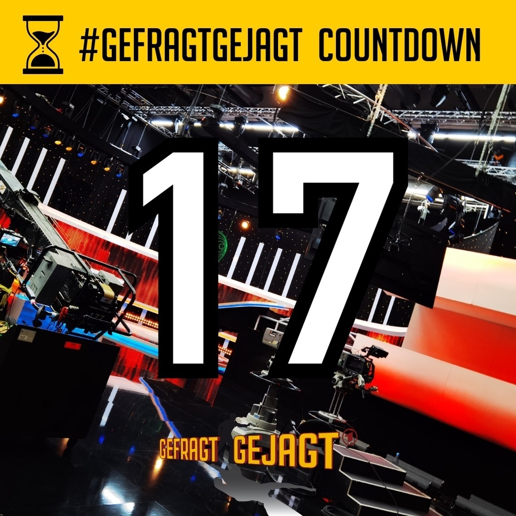 Noch 17 Tage bis zur neuen Staffel von #GefragtGejagt ⏰🥳