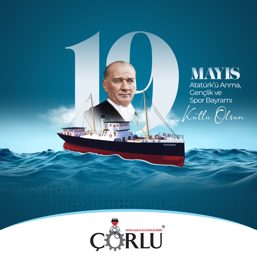 19 Mayıs Atatürk'ü Anma Gençlik ve Spor Bayramımız Kutlu Olsun.
