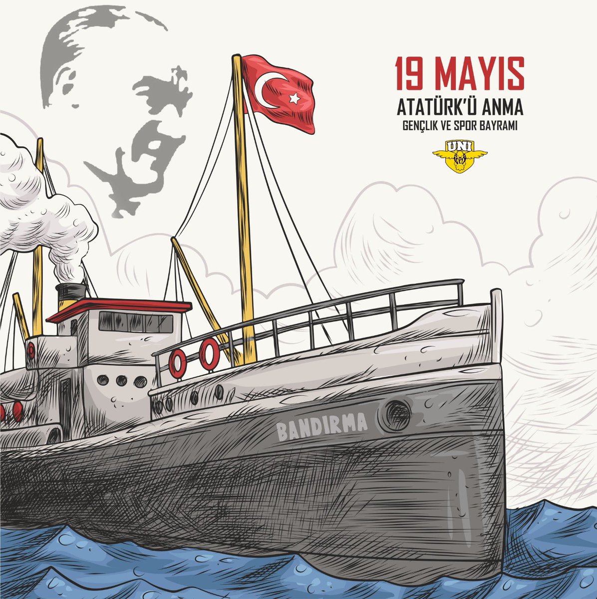 unigfborg's tweet photo. 19 Mayıs Atatürk’ü Anma, Gençlik ve Spor Bayramımız kutlu olsun. #UNIGFB https://t.co/ovAL1NB5Os