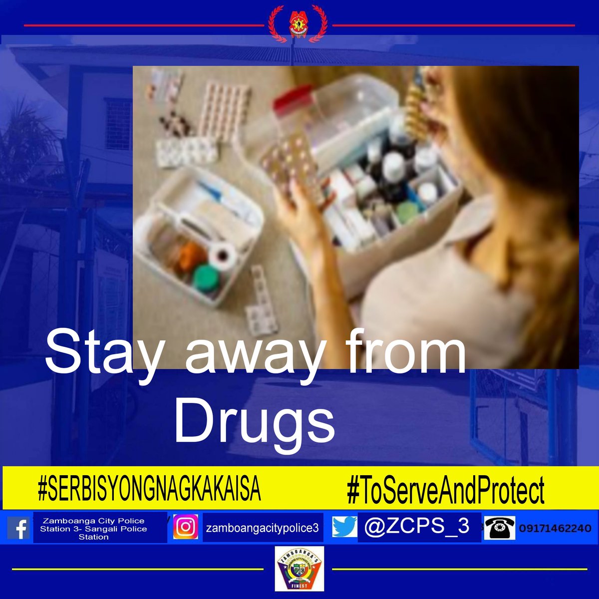 SAY NO TO DRUGS

#SerbisyongNagkakaisa 
#PNPKakampiNyo
