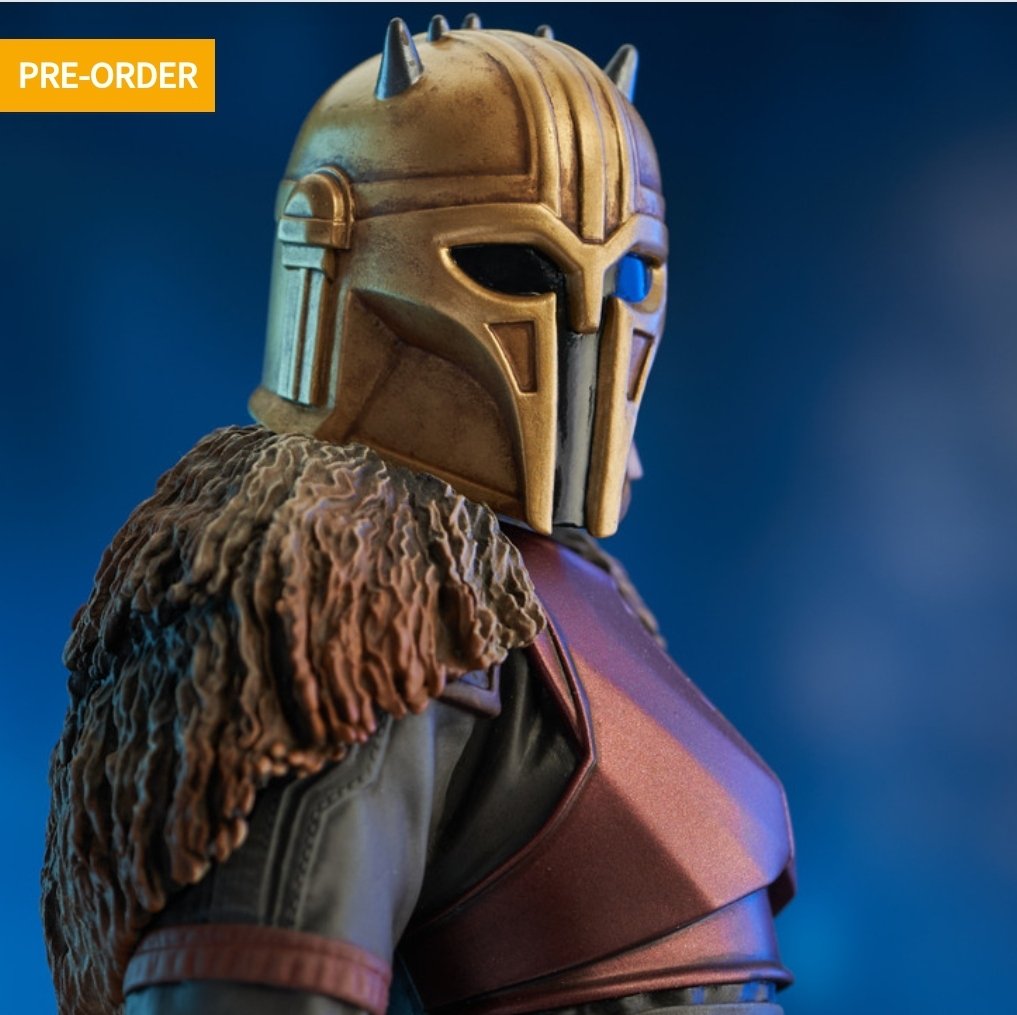 coleccioniswspn's tweet image. #GentleGiant ha presentado una nueva estatua de "La Armera" de la serie #TheMandalorian. Es de su línea #PremierCollection a escala 1/7, limitada a 3.000 piezas y llega a primeros de  2024 
#Preorder abierto en el siguiente enlace 👇 
gentlegiantltd.com/star-wars-the-…
