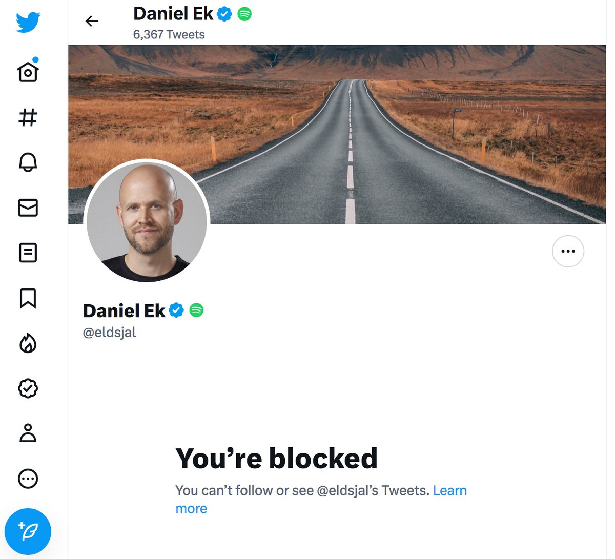 electrasy's tweet image. A short story.
&quot;Please sir, can we have some more?&quot; 🍽️
the end

#Blocked by #Spotify CEO
#fixStreaming