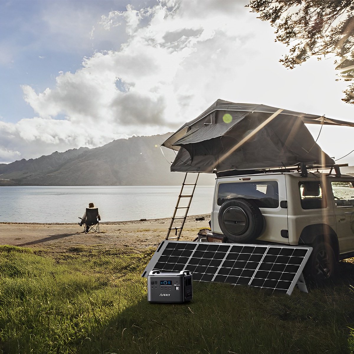 AferiyOfficial's tweet photo. Looking for a power supply on the go? 🤓 Look no further than the 2001A #solargenerator kit. 1997Wh capacity and various port options make sure you can stay connected and easeful along the way. 😌

#AFERIY #powerstation #backupbattery #solarcharge #gogreen #adventures #outdoors https://t.co/ZE58oa4q6Q