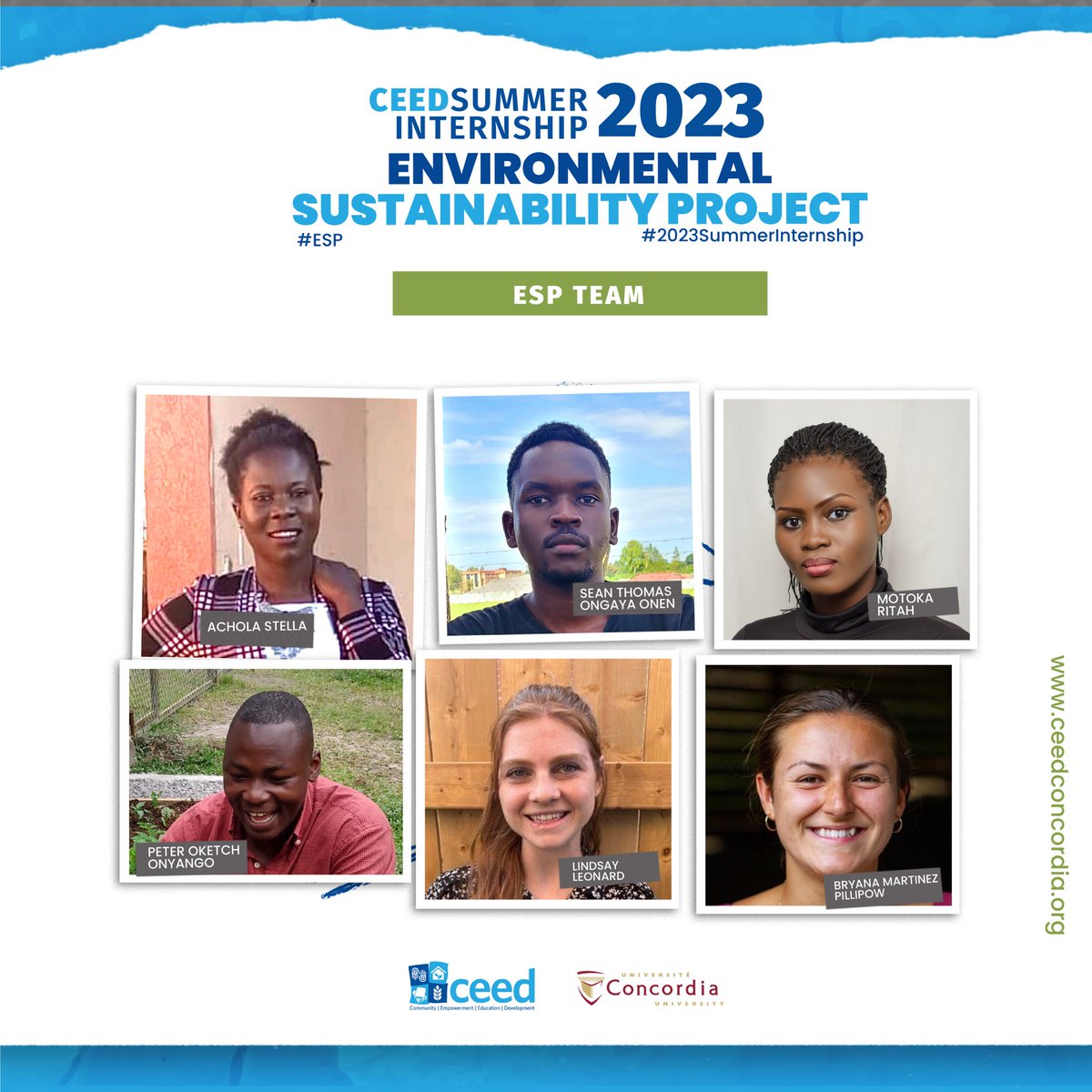 ceed_uganda's tweet photo. Let’s go green!
Our Environmental Sustainability Team will learn about waste management and plastic recycling with @TakatakaPlastic and share the same throughout selected schools in #gulucity. They will also focus on tree planting/monitoring! 
Meet the team!
#esp #ceedinterns https://t.co/yVimxhLrBJ