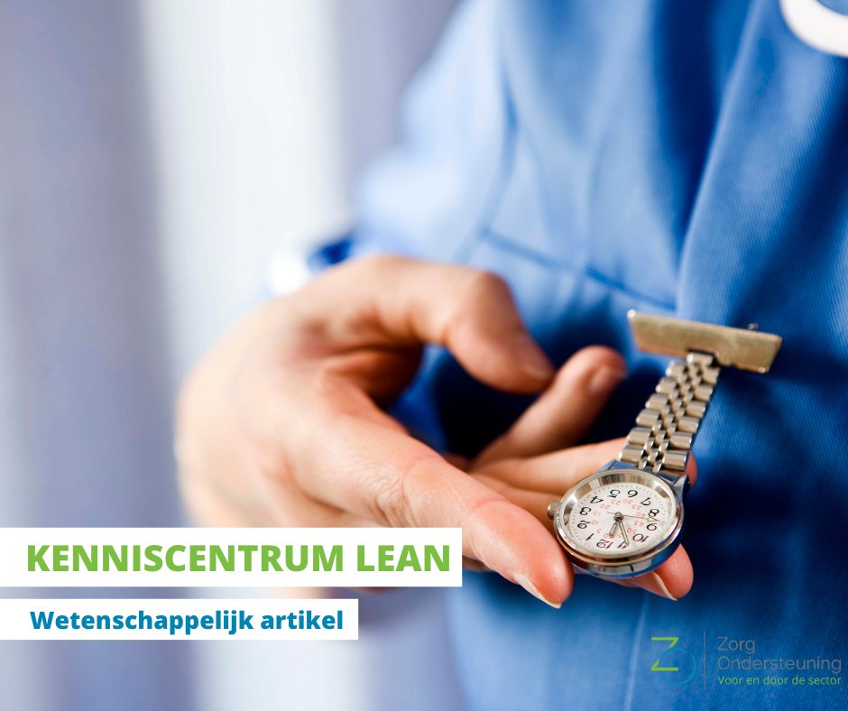 Voor u gelezen vanuit het Kenniscentrum Lean! 🤩⚠️

Deze keer hebben we een wetenschappelijk artikel met als titel 👉🏼 "Meer dan 20% extra tijd voor artsen na LEAN-implementatie op consultatieafdeling"

Lees het hele artikel op onze website! 👉🏼 zorgondersteuning.be/meer-dan-20-ex…
