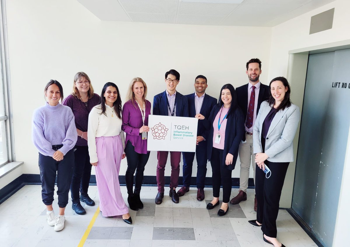 The crew is dressed in purple for #WorldIBDDay! On World IBD we raise awareness of inflammatory bowel disease and show support to the 10 million people that live with this life-long condition. Go to worldibdday.org to find out more!