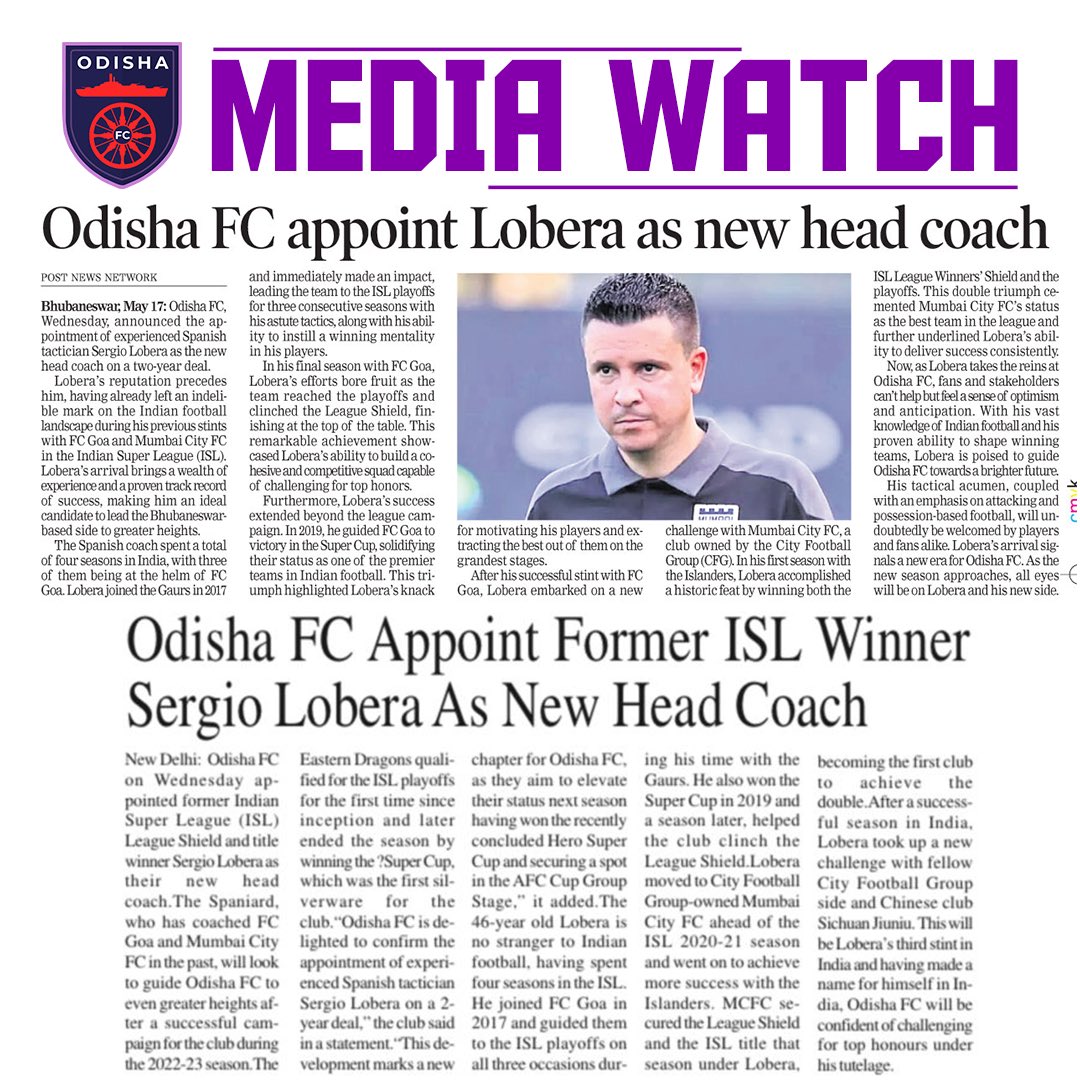 _OdiaGirlRupali's tweet photo. 📰 Media Watch Weekly Roundup 🟣⚫️

#OdishaFC #AmaTeamAmaGame #TheEasternDragons https://t.co/gU9RMSwyBO