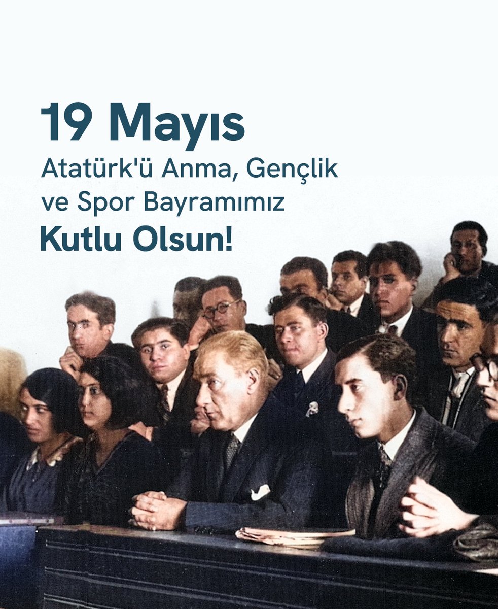 dorinsight's tweet photo. ‘’Bütün ümidim gençliktedir.’’ -Mustafa Kemal Atatürk  

Gençliğe olan inancını her zaman dile getiren Mustafa Kemal Atatürk’ü anıyoruz. 19 Mayıs’ımız kutlu olsun!

#DORinsight #19Mayıs #GençlikveSporBayramı https://t.co/jPQsz4vj8b