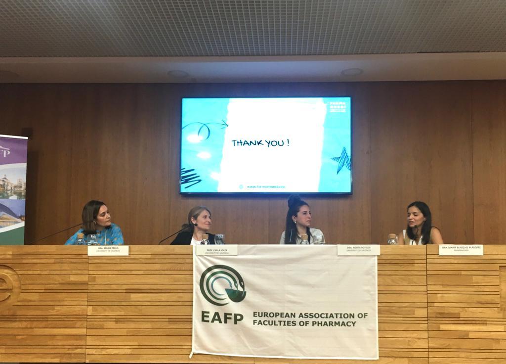 farmamundi's tweet photo. 💊El congreso #2023EAFP #Valencia ha puesto el foco en la sostenibilidad farmacéutica
💊La #farmacéutica María Blázquez, responsable de garantía de calidad de Farmamundi, ha hablado de cooperación internacional farmacéutica, como una salida profesional solidaria #CongresosADEIT https://t.co/kFlABG6D74