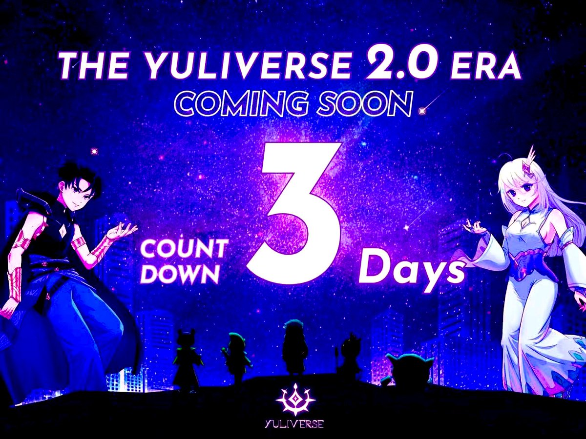 ViewsOfChris's tweet photo. 距离Yuliverse 2.0 发布还有3天～ #Yuliverse #Web3 #GameFi @TheYuliverse #Locationbaseservice https://t.co/cyANFxGenB