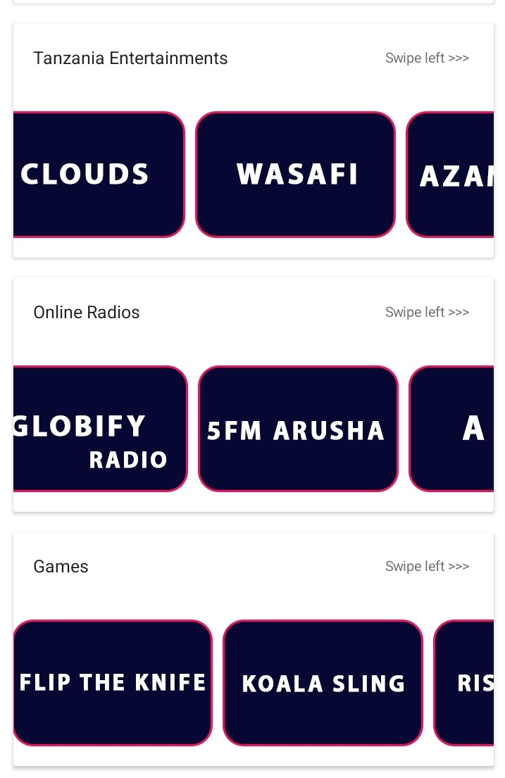GlobifyTz's tweet photo. kwa siku zijazo hii App itakua ni sehemu ya kubata kile unachokihitaji. sio tu Globify bali hata Radio/Tv station zingine zitakua humo ndani
na Nyongeza tu..
tumeweka gemu za kuchangamsha ubingo kido humohumo kwenye iyo App😁
#KnowGlobify https://t.co/1tg3rxtLX9