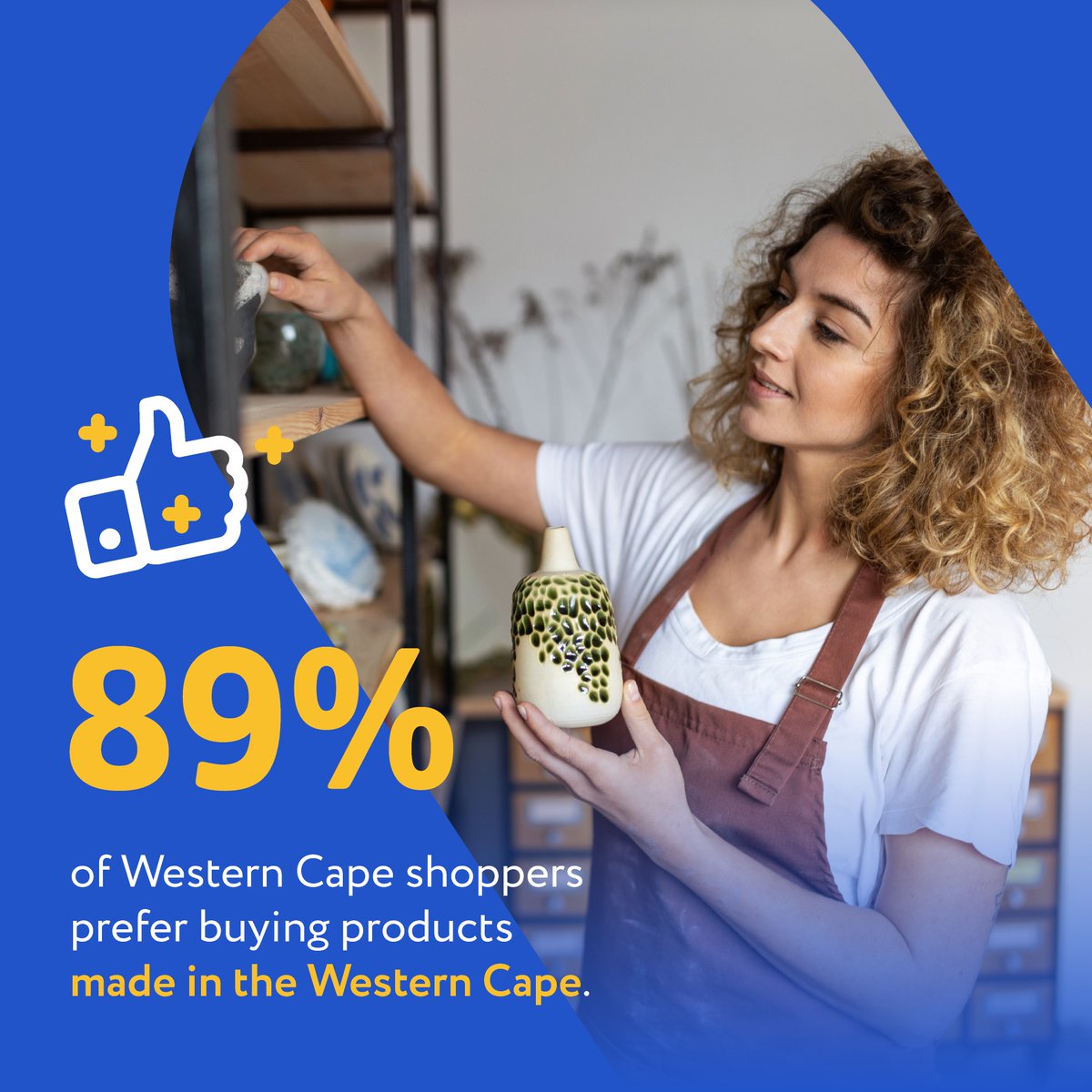 CapeMadeMark's tweet image. In a recent poll, we discovered that 89% of Western Cape shoppers prefer buying products made in the Western Cape.

#capemade #madeincapetown #madeinthecape